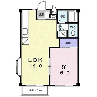 美宝 3【2階】の間取り