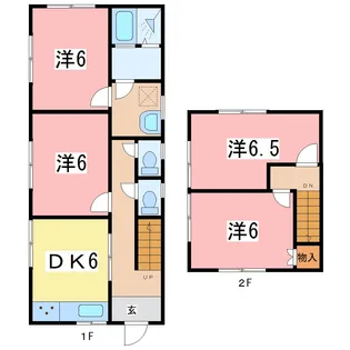 広瀬ハイツの間取り