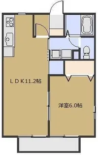 ロジュマン【2階】の間取り