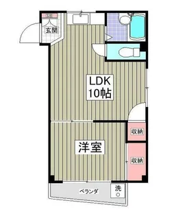 ヴィラ狭山ヶ丘【2階】の間取り