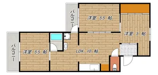 ワイズビレッジI号棟【4階】の間取り