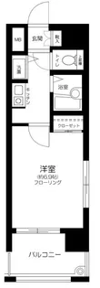 ヴィア・シテラ赤坂【4階】の間取り