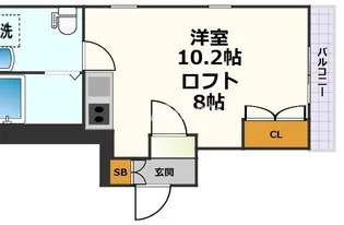 アーバン栄【10階】の間取り