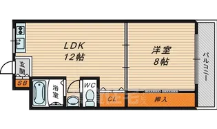 桜宮ハイツ【3階】の間取り