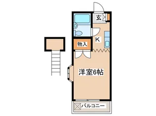 ドリームハウス鶴川【2階】の間取り