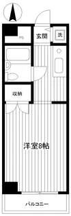 メゾン・デ・ベルテ【2階】の間取り