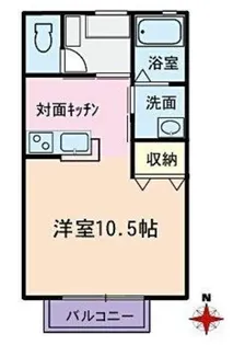 プロミネンス【2階】の間取り