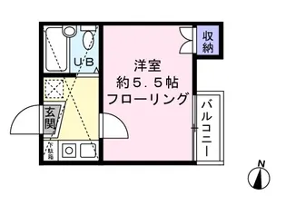 ピュアB上石神井【2階】の間取り