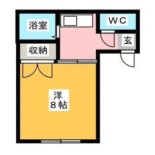 ドミール西高【2階】の間取り
