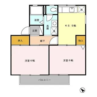 ストークハイム【1階】の間取り