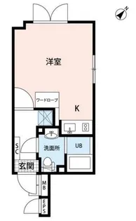 LAPIS大井町II【3階】の間取り