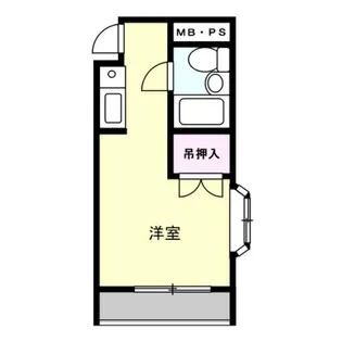 大友ロイヤルタウン相模原【2階】の間取り