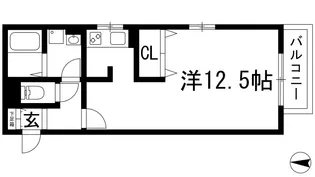 アクアリオ1【1階】の間取り