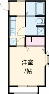 メゾン・ラヴィサント【2階】の間取り