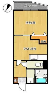 AIX EN(エックス アン)【2階】の間取り