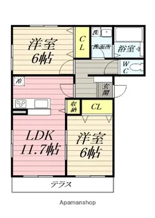シトラスコート【1階】の間取り