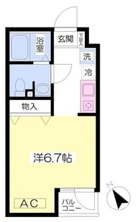 プレジール駒込壱番館【3階】の間取り