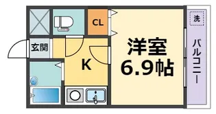 アベニュー曙【3階】の間取り