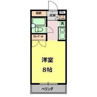 Hills Fujikawa【1階】の間取り