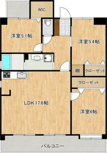 Fleur光の森【2階】の間取り