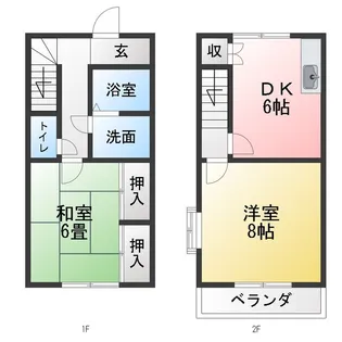 ALIVILA【1階】の間取り
