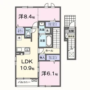 プラス イメージ【2階】の間取り
