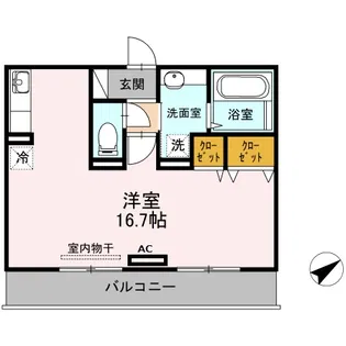KYAMS【2階】の間取り