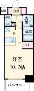 プレサンス池下トレス【13階】の間取り