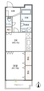 スタシオンウエスト【0】【2階】の間取り