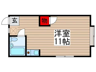 コーポ飯塚の間取り