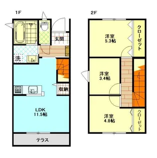ボーマノワールIの間取り