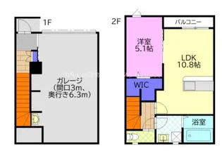 コメットチバQの間取り
