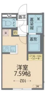 カインドネス小田急相模原VIII【1階】の間取り