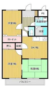 サンセール垂水II【2階】の間取り