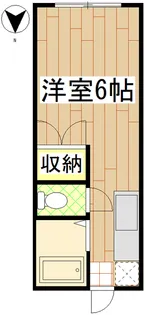 エステート平瀬I【1階】の間取り