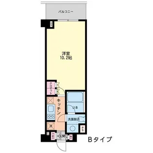 エスティメゾン代沢【2階】の間取り