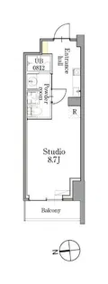 CLASSEUM(クラシアム)仙台新寺通【2階】の間取り