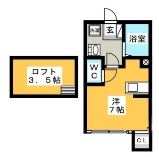 South Court【1階】の間取り