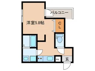 MOVE石橋阪大前NORTH【2階】の間取り