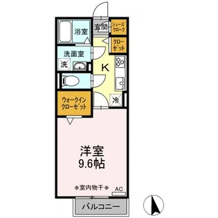 エスジーアール【2階】の間取り