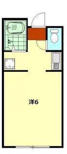 フライングバード【2階】の間取り