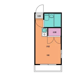美しの森ハウスB棟【2階】の間取り