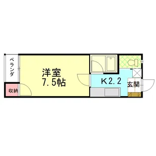 リバーサイドヒルズ【2階】の間取り