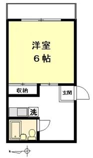 1Kの間取り画像