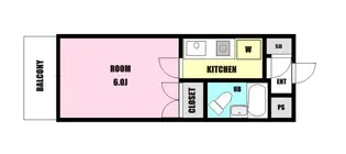 KTB398【4階】の間取り