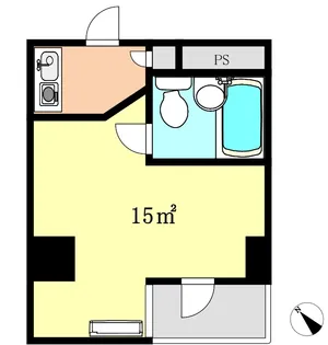 クラッシー久米川【4階】の間取り