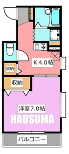ハイネス14【2階】の間取り