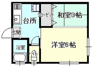 ファセリアビル【2階】の間取り