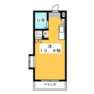 磐田グレイス第2マンション【3階】の間取り
