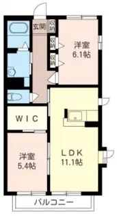 イーグル港南台I【1階】の間取り